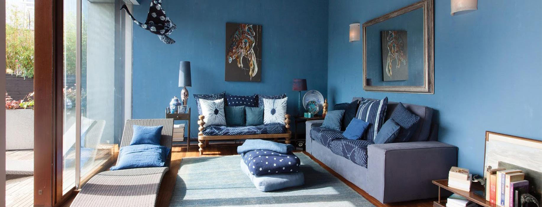 blue_room چگونگی استفاده از رنگ در طراحی داخلی