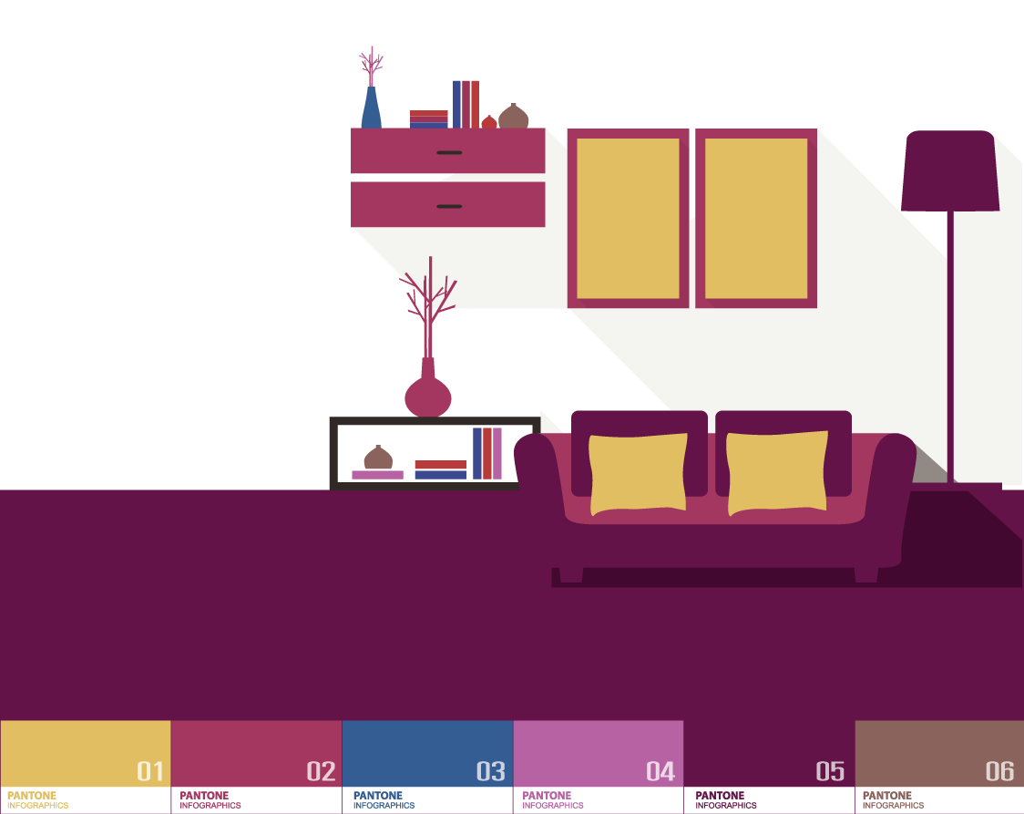 purpule_decoration تاثیر رنگ در طراحی داخلی