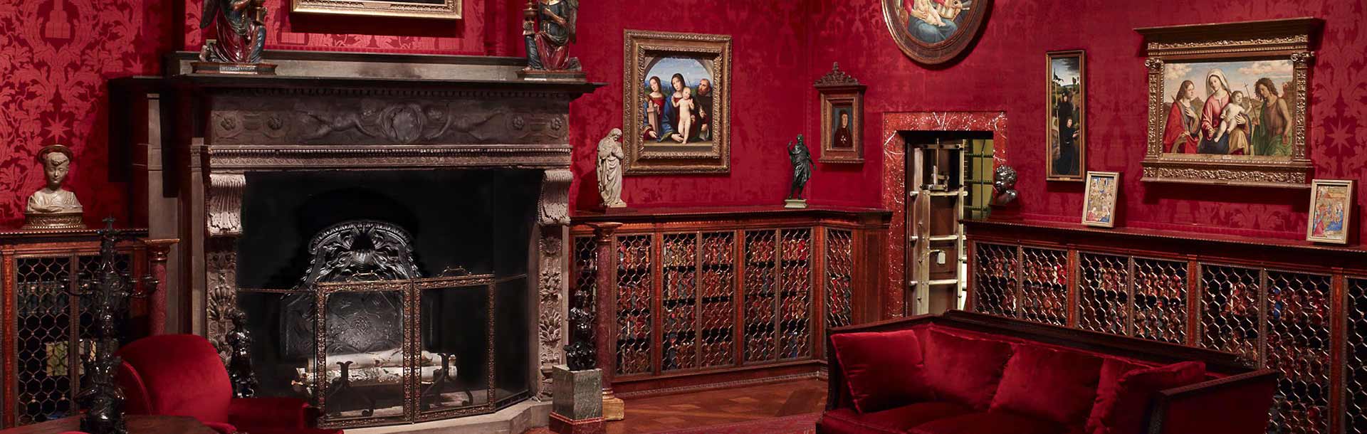 red_room رنگ در طراحی داخلی سنتی