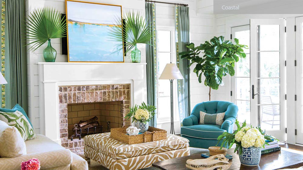 COASTAL_livingroom سبک طراحی داخلی ساحلی
