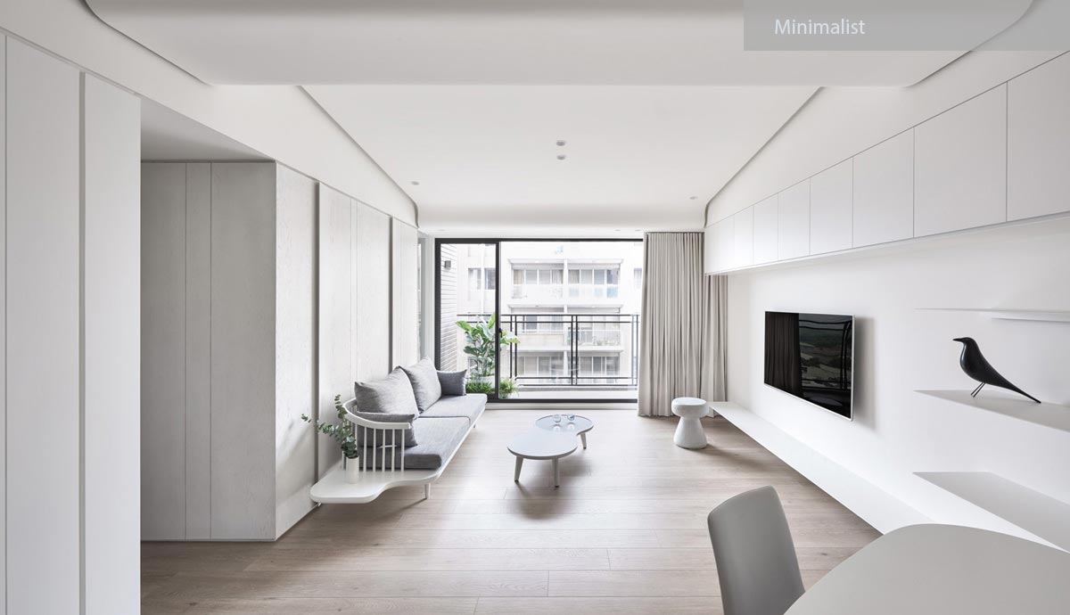 minimalist_interior سبک طراحی داخلی مینیمال