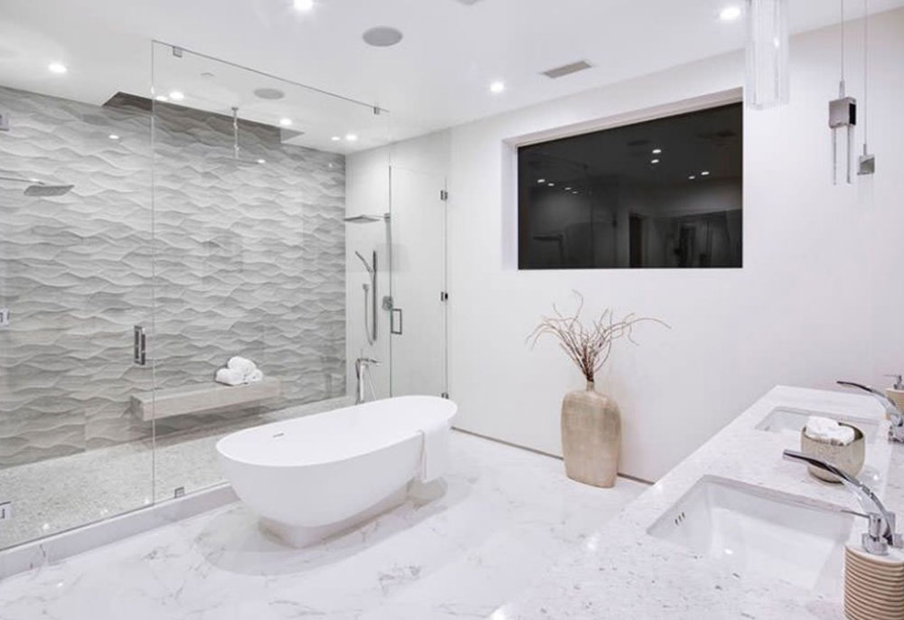 طراحی داخلی به سبک معاصر حمام